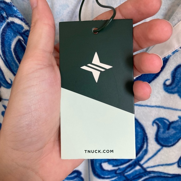 NWT Tuckernuck Majolica Terrycloth Cover Up M/L - Picture 6 of 13